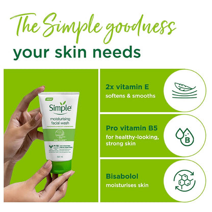 SIMPLE – Moisturising Face Wash