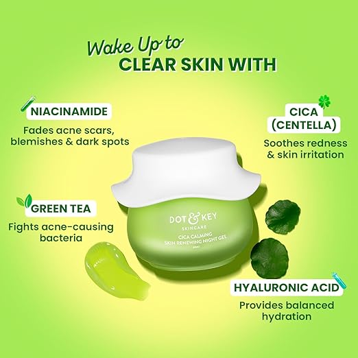 Dot & Key Cica Calming Skin Renewing Night Gel