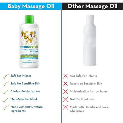 Mamaearth Soothing Massage Oil for Babies - PUSHMYCART