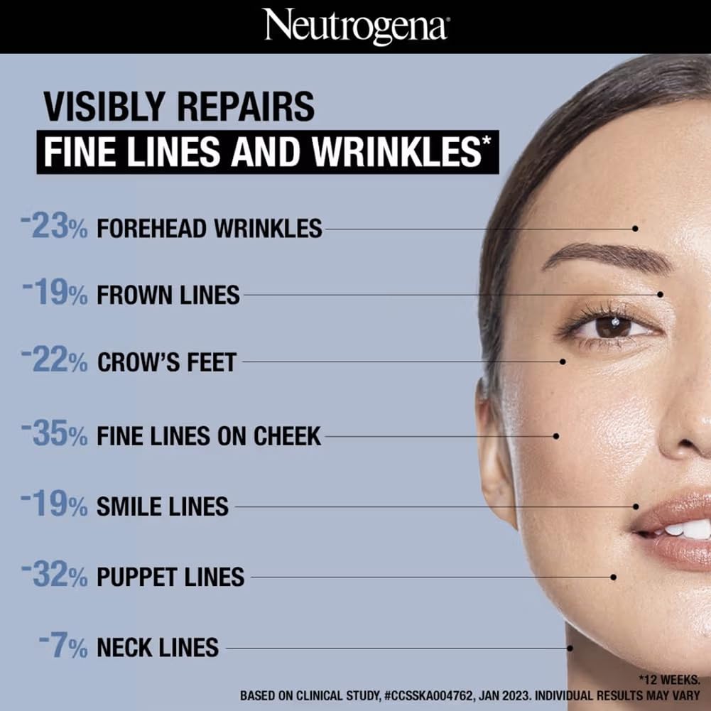 Neutrogena Visible Repair Retinol Serum - PUSHMYCART