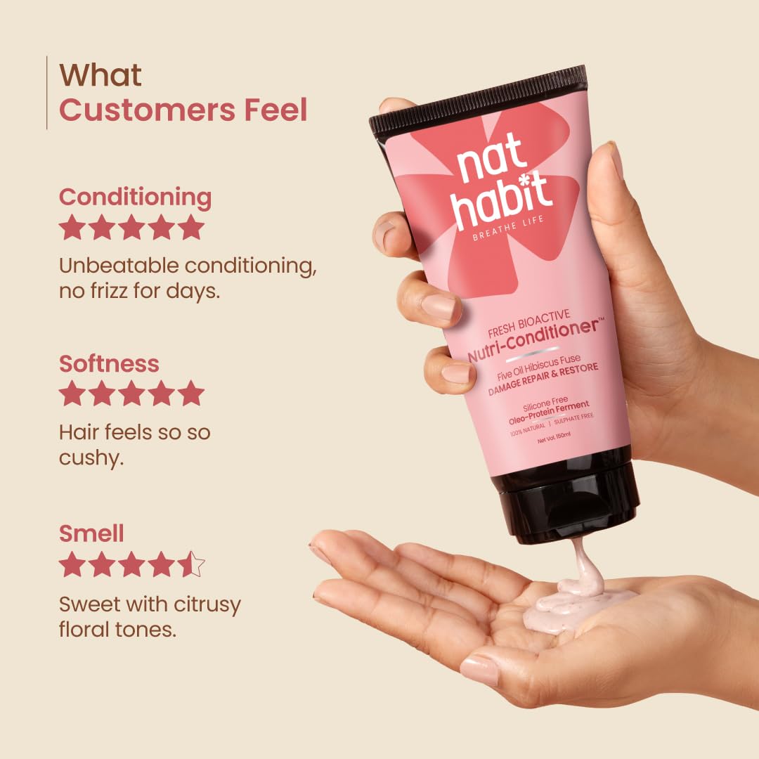 Nat Habit Five Oil Hibiscus Nutri Conditioner