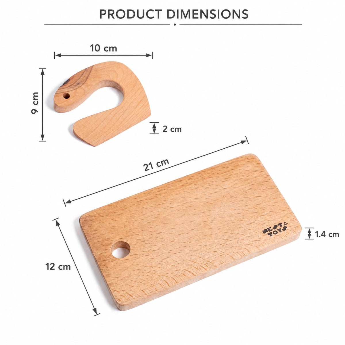 Nesta Toys Chopping Board & Knife for Kids