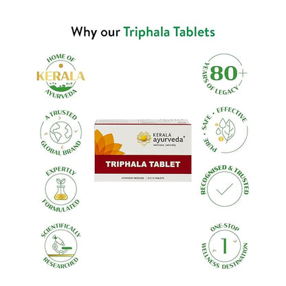 Kerala Ayurveda Triphala Tablets