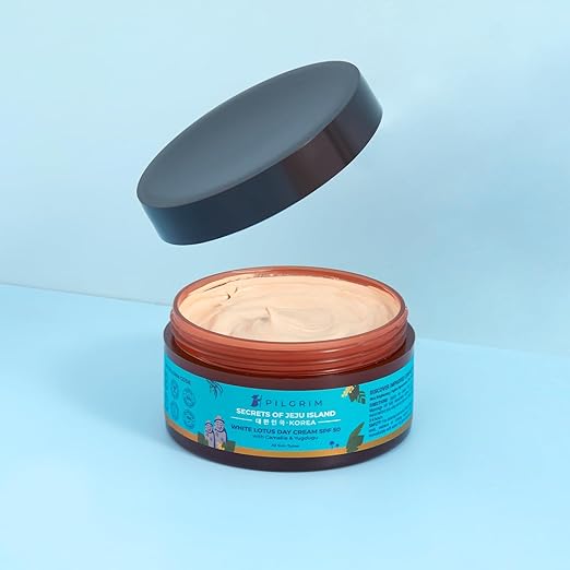 Pilgrim White Lotus Day Cream SPF 50 with Camellia & Yugdugu