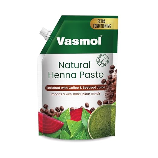 Vasmol Natural Henna Paste 
