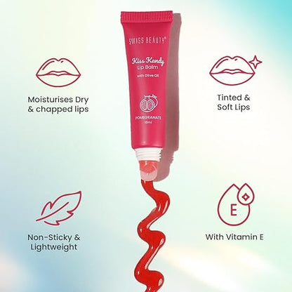 Swiss Beauty Kiss Kandy Tinted Lip Balm 10ml