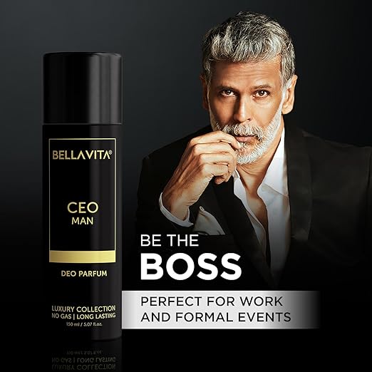 Bella Vita Luxury Black Edition Gift Set with CEO Man EDP Perfume