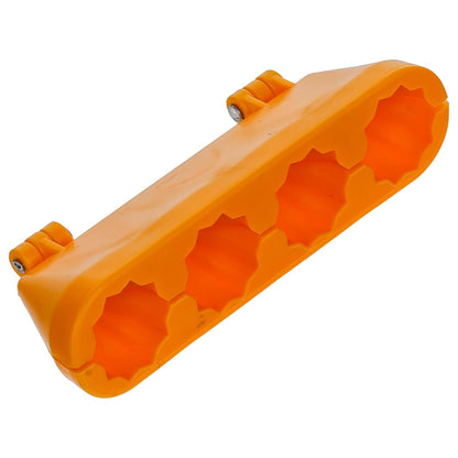 eCraftIndia Yellow 4 Modak Maker Mould Plastic