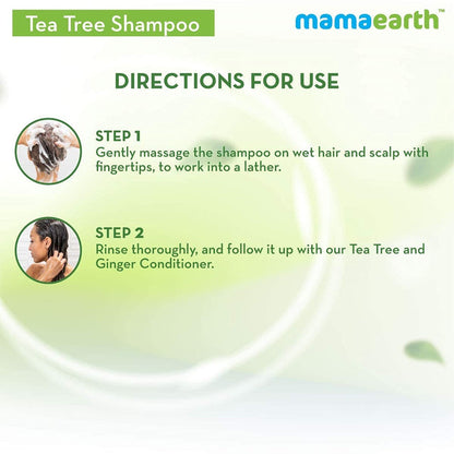 Mamaearth Tea Tree Shampoo and Onion Hair Oil