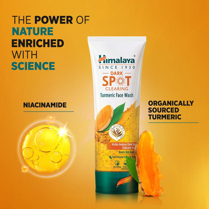Himalaya Dark Spot Clearing Turmeric Face Wash