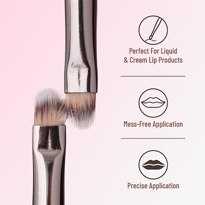 Swiss Beauty Lip Brush with Soft & Synthetic Bristles