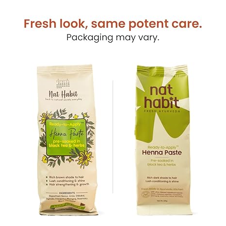 Nat Habit - Fresh Ready To Apply Henna Paste