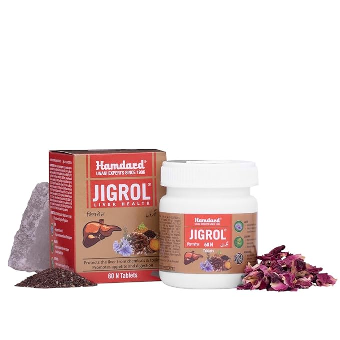 Hamdard Jigrol Liver Health Tablet (60 Each)