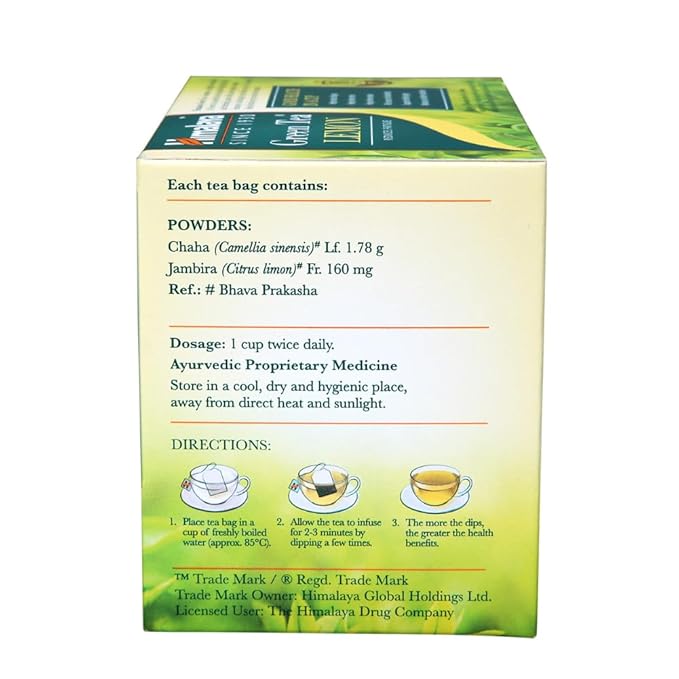 Himalaya Green Tea Lemon