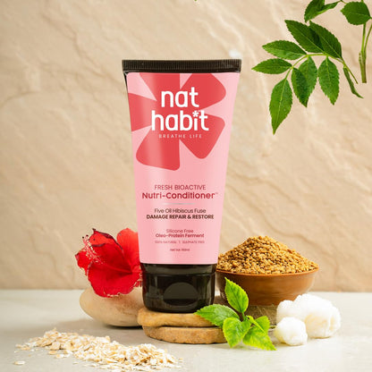 Nat Habit Five Oil Hibiscus Nutri Conditioner