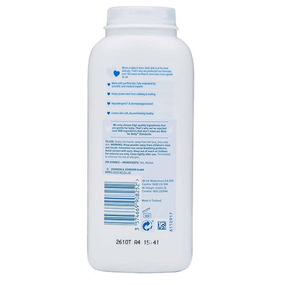 Johnson's Baby Powder | With Sodium Citrate, Citric Acid