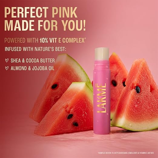 Lakme Lip Love Care Stick Insta Pink ingredients