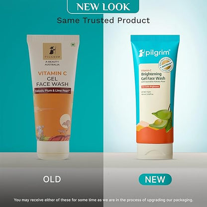 Pilgrim Australian Vitamin C Brightening Gel Face Wash