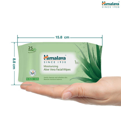 Himalaya Personal Care Moisturizing Aloe Vera Facial Wipes
