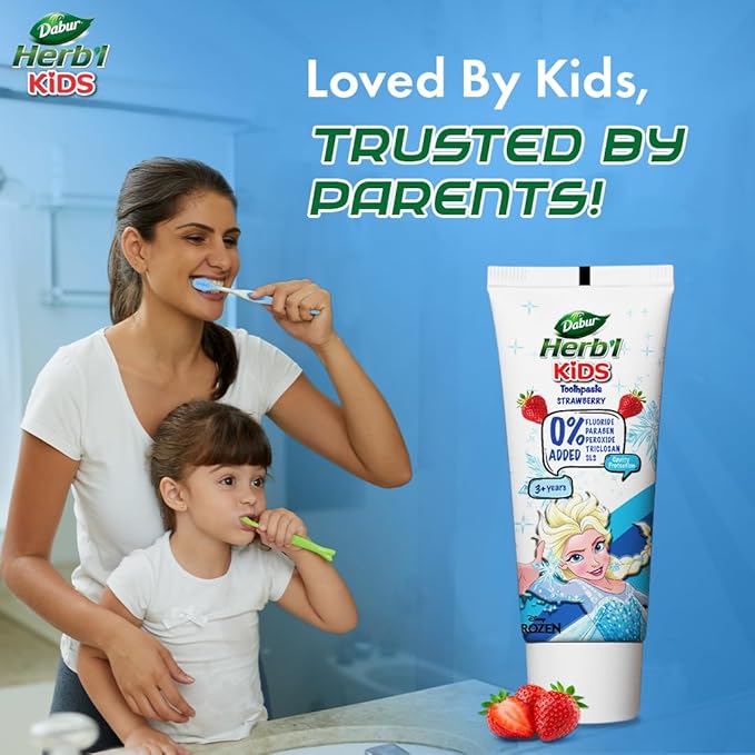 Dabur Herb'l Kids Elsa Frozen Toothpaste - PUSHMYCART