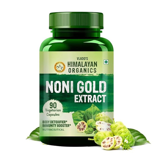 Himalayan Organics Noni Gold Extract Vegetarian Capsules