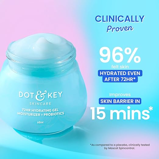 Dot & Key 72Hr Hydrating Gel Moisturizer + Probiotics