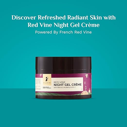 Pilgrim French Red Vine and Retinol Youthfull Glow Night Gel Creme