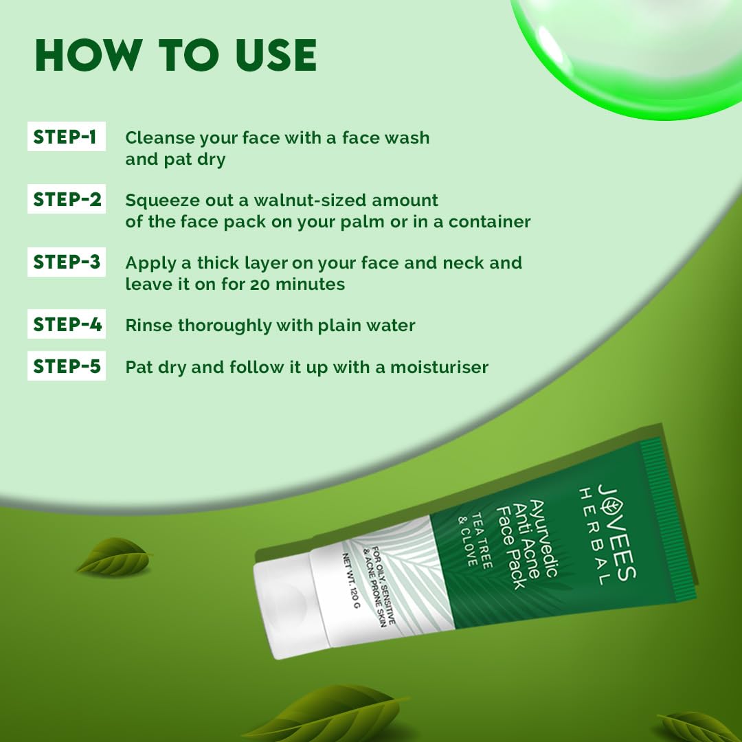 Jovees Antiseptic Anti Acne Face Pack