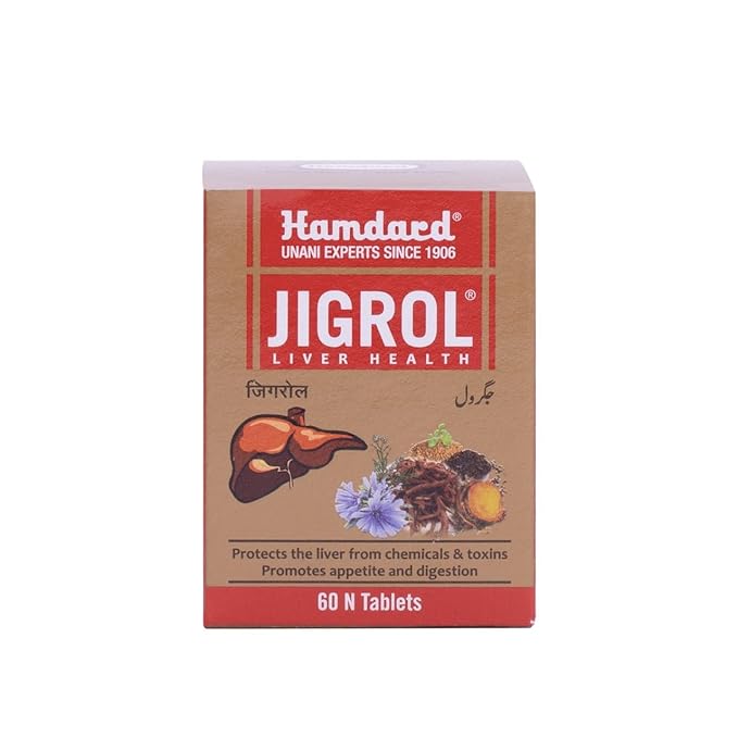 Hamdard Jigrol Liver Health Tablet (60 Each)
