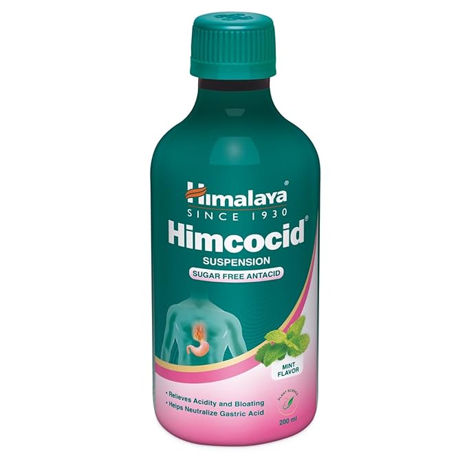 Himalaya Himcocid Sugar Free Suspension Mint Pack of 2