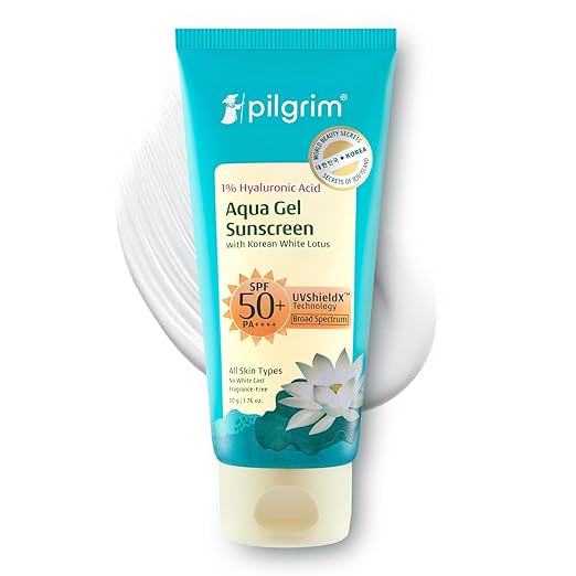 Pilgrim 1% Hyaluronic Acid Aqua Gel Sunscreen SPF 50+ PA++++