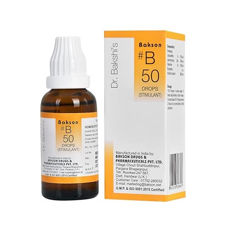 Bakson's B50 Stimulant Drop 30ml