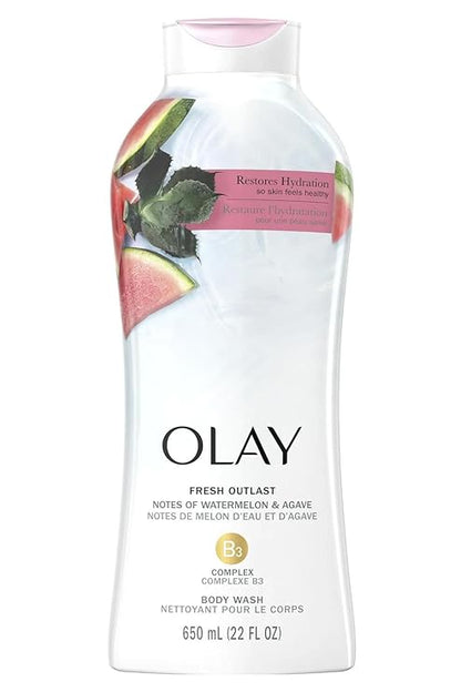 Olay Fresh Outlast Notes of Watermelon & Agave Body Wash