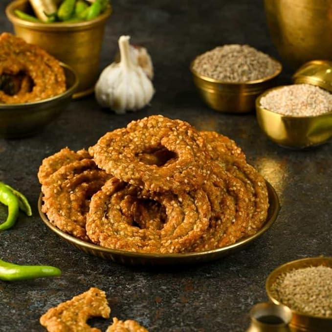 Telangana Snacks Pachi Karam Sakinalu