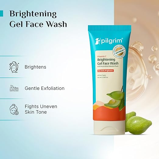Pilgrim Australian Vitamin C Brightening Gel Face Wash