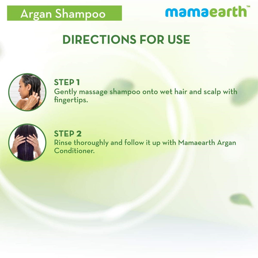 Mamaearth Argan Shampoo and Conditioner Combo