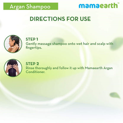 Mamaearth Argan Shampoo and Conditioner Combo