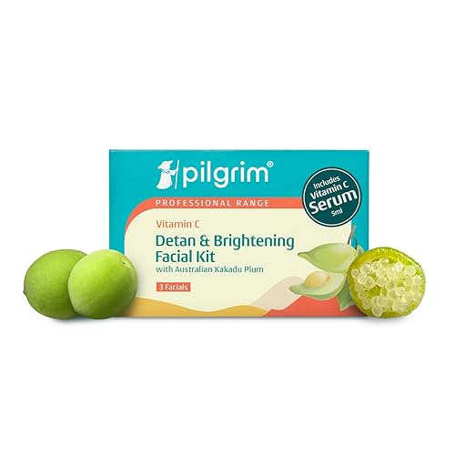 Pilgrim Vitamin C Detan & Brightening Facial Kit