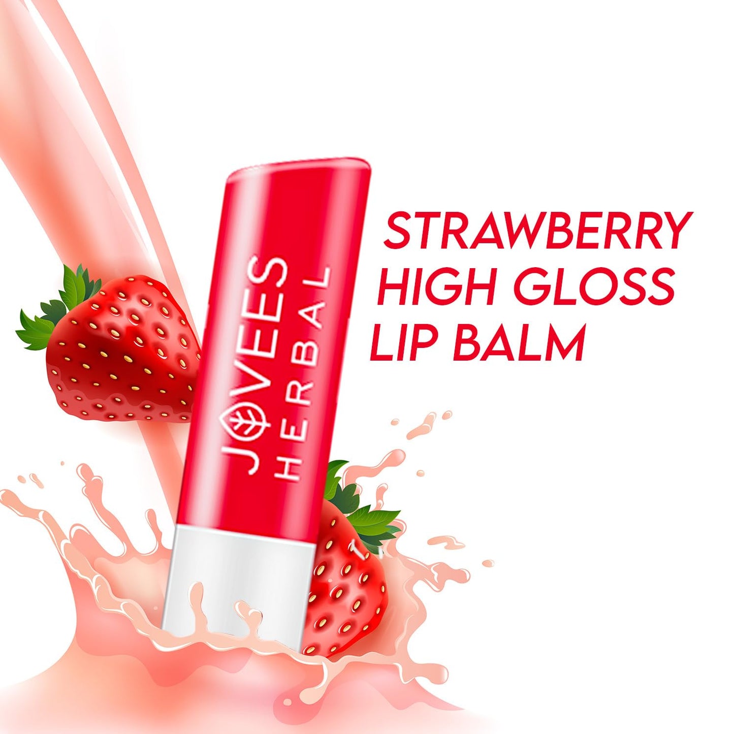 Jovees Strawberry High Gloss Lip Balm