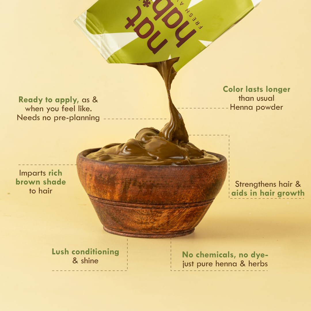 Nat Habit - Fresh Ready To Apply Henna Paste