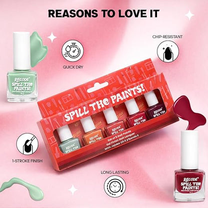 Recode-Red-Spill-The-Paints-Nail-Paint-Set-Of-5