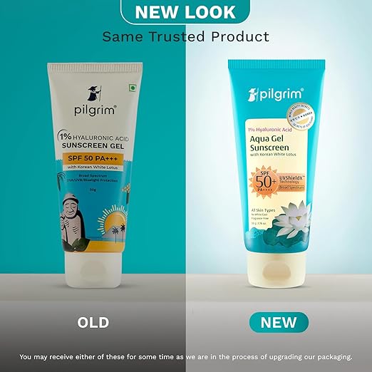 Pilgrim 1% Hyaluronic Acid Aqua Gel Sunscreen SPF 50+ PA++++