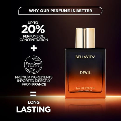 Bellavita Devil Eau De Parfum Perfume With Gourmand