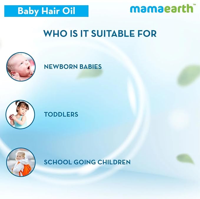 Mamaearth Nourishing Baby Hair Oil - PUSHMYCART