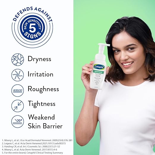 Cetaphil Soothing Foam Face Wash