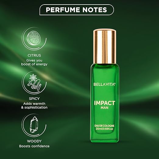 Bella Vita Luxury IMPACT MAN Eau De Cologne Perfume