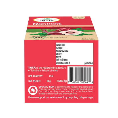 A TATA Product - Organic India Moringa Hibiscus