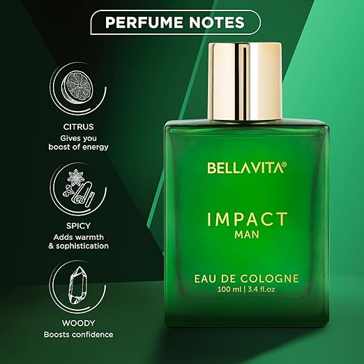 Bella Vita Luxury IMPACT MAN Eau De Cologne Perfume