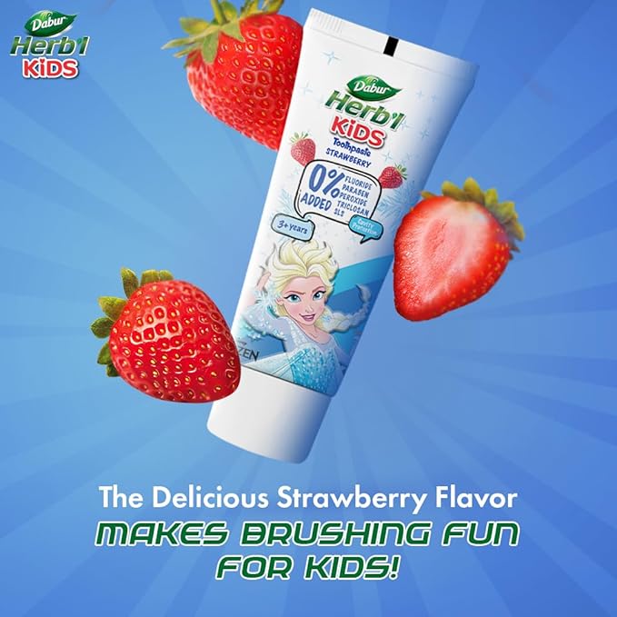 Dabur Herb'l Kids Elsa Frozen Toothpaste - PUSHMYCART