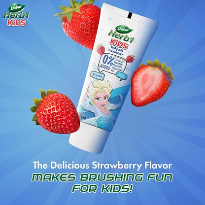 Dabur Herb'l Kids Elsa Frozen Toothpaste - PUSHMYCART
